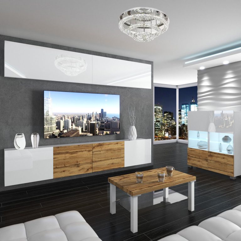 Meuble mural Nexum 91 NEX 6/0/W/WWDW/0/0/PP