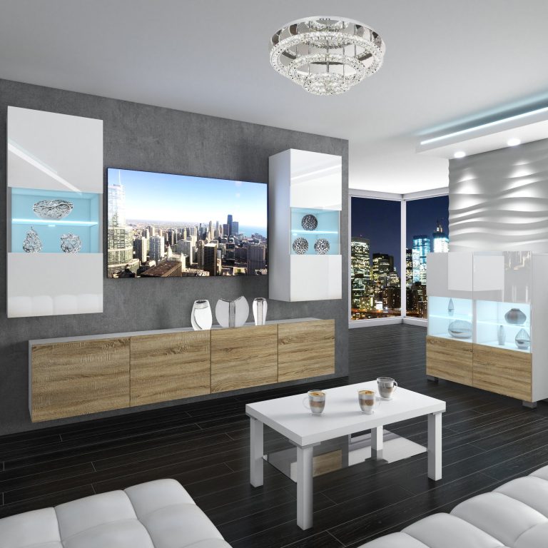 Meuble mural Nexum 102 NEX 7/0/W/WDS/0/0/PP