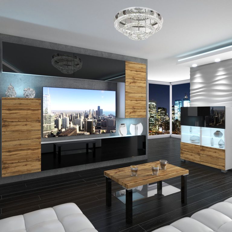 Meuble mural Nexum 126 NEX 8/0/W/BDWDWB/0/0/PP