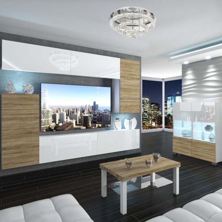 Meuble mural Nexum 121 NEX 8/0/W/WDSDSW/0/0/PP