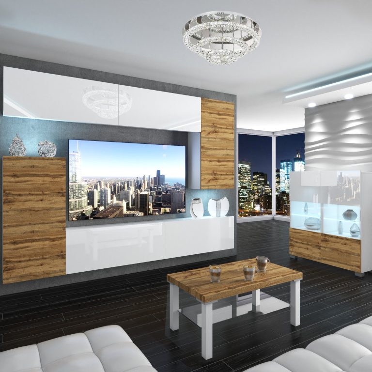 Meuble mural Nexum 123 NEX 8/0/W/WDWDWW/0/0/PP