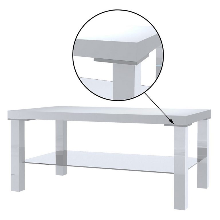 Table basse Nexum 3 NEX SK1/0/W/DS/0/0