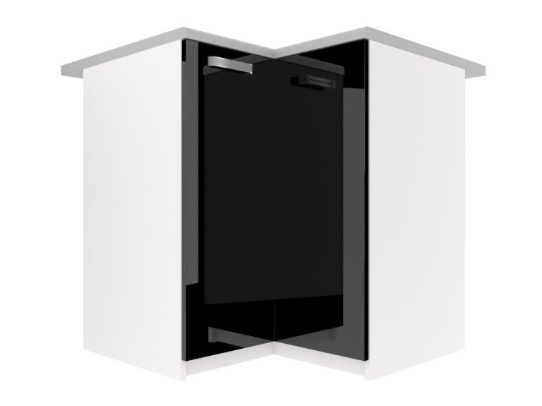 Armoire de cuisine d'angle sans plan de travail INF SNP90/1/WT/B/BB/F