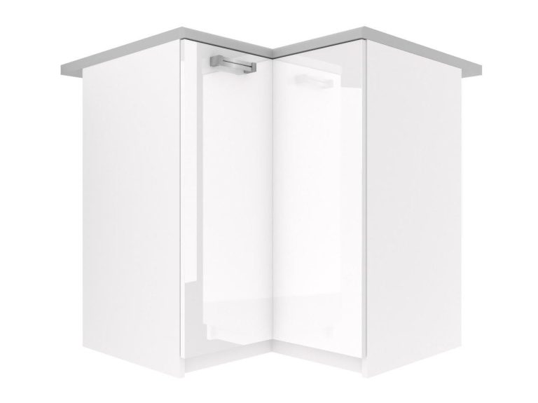 Armoire de cuisine d'angle sans plan de travail INF SNP90/1/WT/W/BB/D