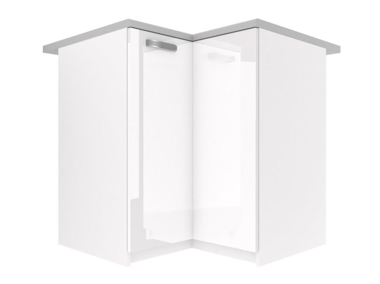 Armoire de cuisine d'angle sur pied INF SNP90/1/WT/W/0/F