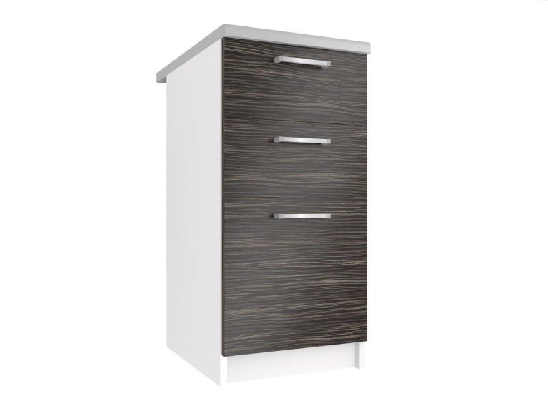 Armoire de cuisine sur pied avec tiroirs TOR SDSZ40/1/WT/HK/0/P