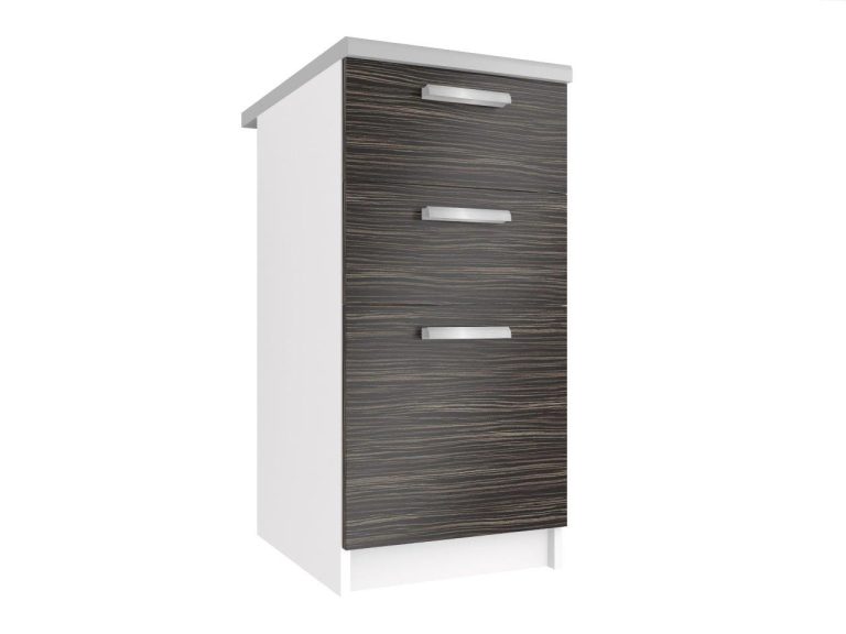 Armoire de cuisine sur pied avec tiroirs TOR SDSZ40/1/WT/HK/0/T