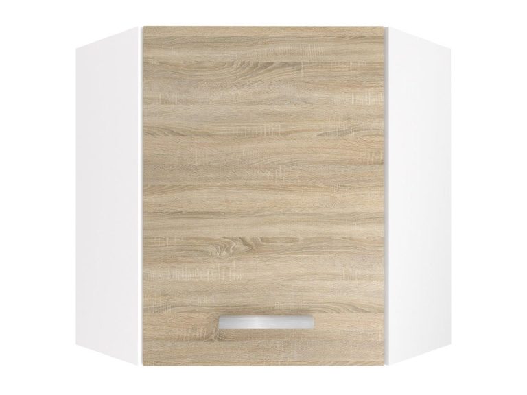 Armoire de cuisine d'angle suspendue TOR SGN60/1/WT/DS/0/T