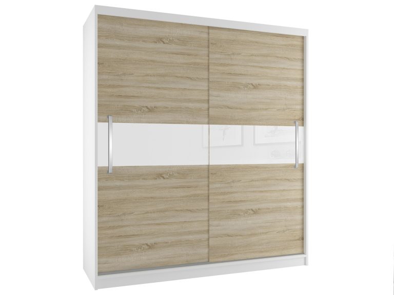 Armoire coulissante 133 cm en chêne chêne wotan chêne sonoma Fabricant SI SZP2/2/W/DS/W/UU