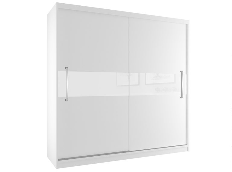 Armoire coulissante 200 cm blanc mat Fabricant SI SZP1/2/W/W/W/UU