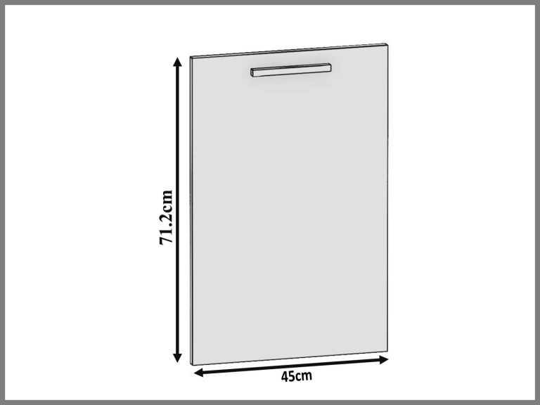 Panneau pour lave-vaisselle Belini recouvert 45 cm chêne sonoma Fabricant TOR PZ45/1/WT/DS/0/F