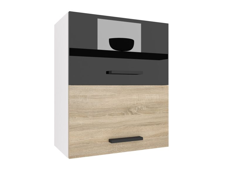 Armoire de cuisine suspendue INF SGP2-60/1/WT/BDS/0/B1