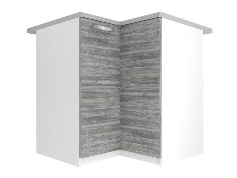 Armoire de cuisine d'angle TOR SNP90/2/WT/GW1/0/E