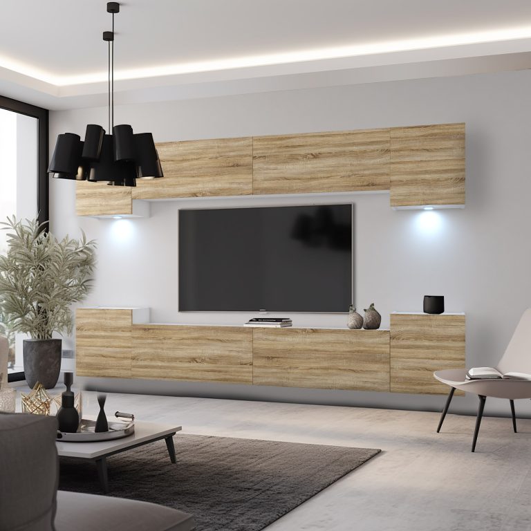 Meuble mural Nexum 72 NEX 4/0/W/DS/0/0/PP