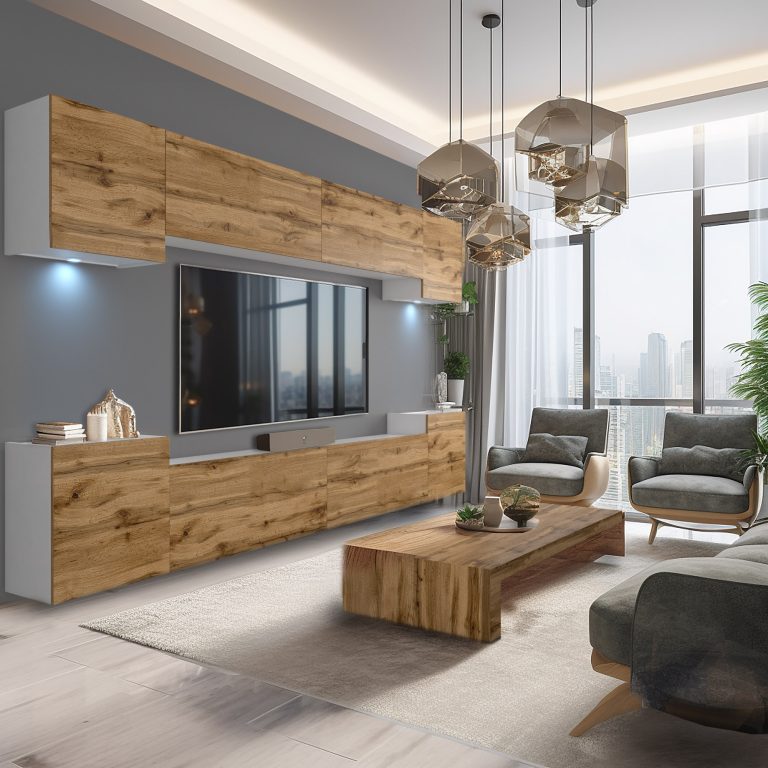 Meuble mural Nexum 73 NEX 4/0/W/DW/0/0/PP