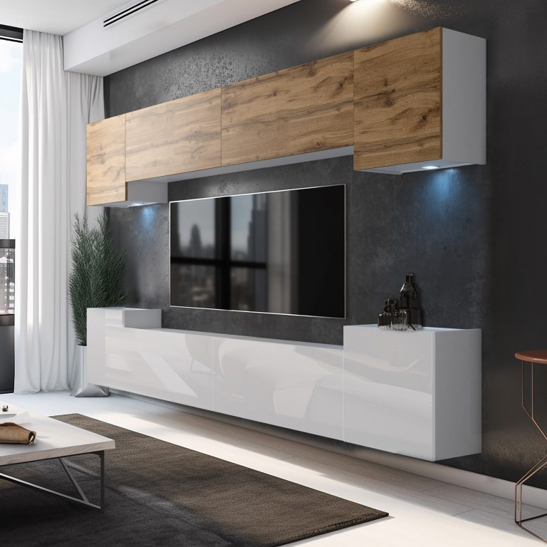 Meuble mural Nexum 60 NEX 4/0/W/DWW/0/0/PP