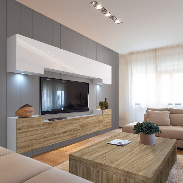 Meuble mural Nexum 59 NEX 4/0/W/WDS/0/0/PP