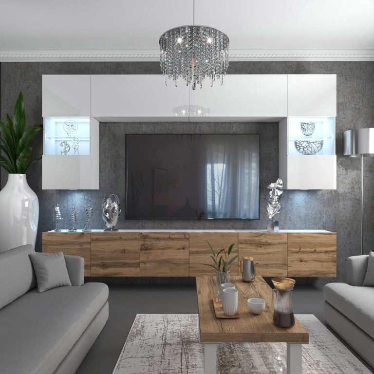 Meuble mural Nexum 5 NEX 1/0/W/WDW/0/0/PP