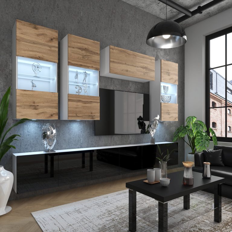 Meuble mural Nexum 81 NEX 5/0/W/DWB/0/0/PP
