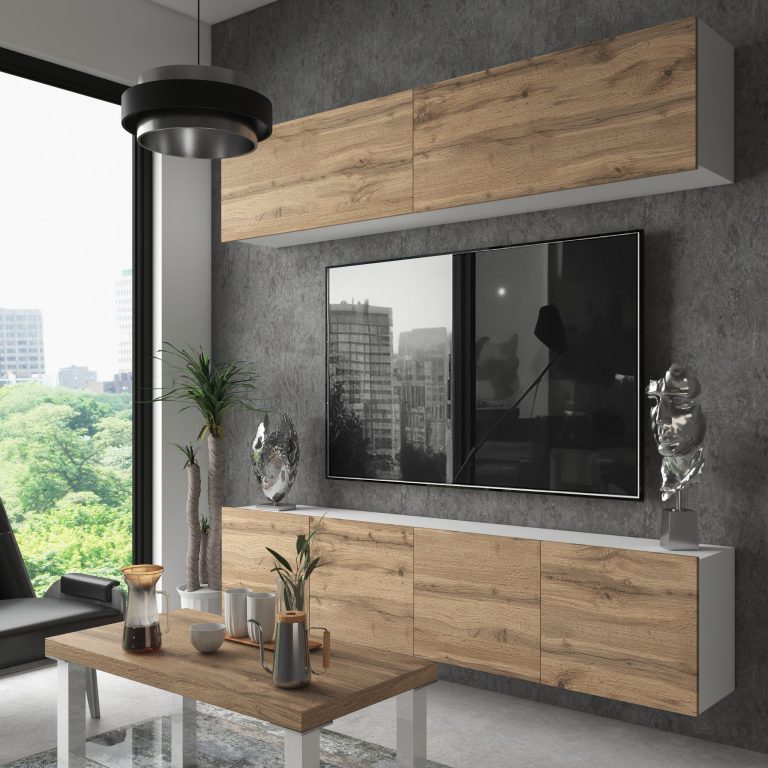 Meuble mural Nexum 99 NEX 6/0/W/DW/0/0/PP
