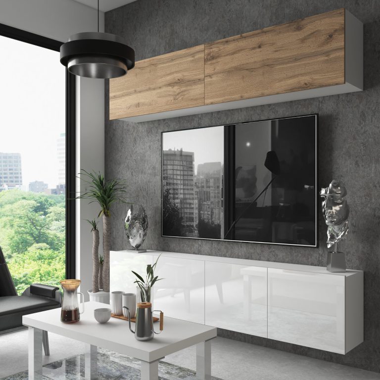 Meuble mural Nexum 89 NEX 6/0/W/DWW/0/0/PP