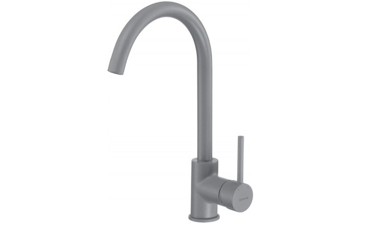 Évier ZORBA gris  + robinet NEMEZJA gris ZQZA S11A