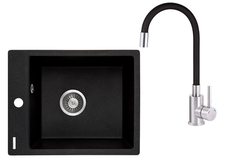 Ensemble PROMOTIONNEL évier + robinet flexible ZRC 2103 / BOC B720