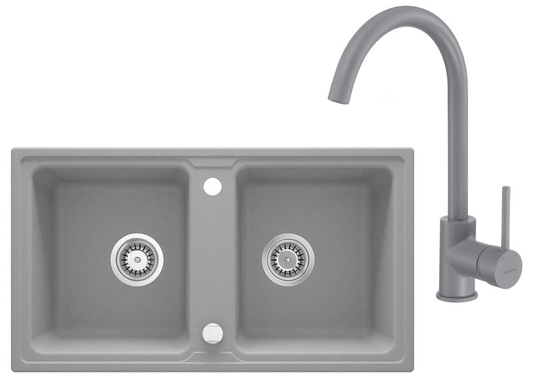 Ensemble PROMOTIONNEL évier + robinet ZQZ S203 / BEU S62M