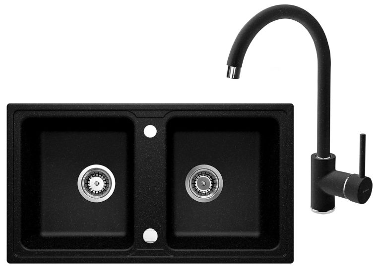 Ensemble PROMOTIONNEL évier + robinet  ZQZ 2203 / BEN 262M