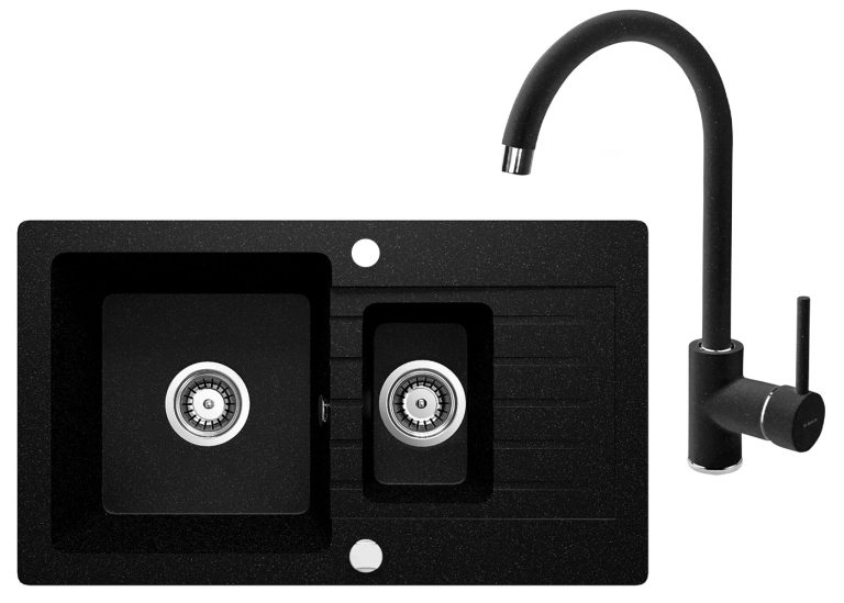 Ensemble PROMOTIONNEL évier + robinet  ZQZ 2513 / BEN 262M