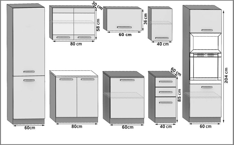 Meubles de cuisine 300 cm gris anthracite graphite avec plan de travail Fabricant TOR SYNTKA2/7/WT/SR/0/B1