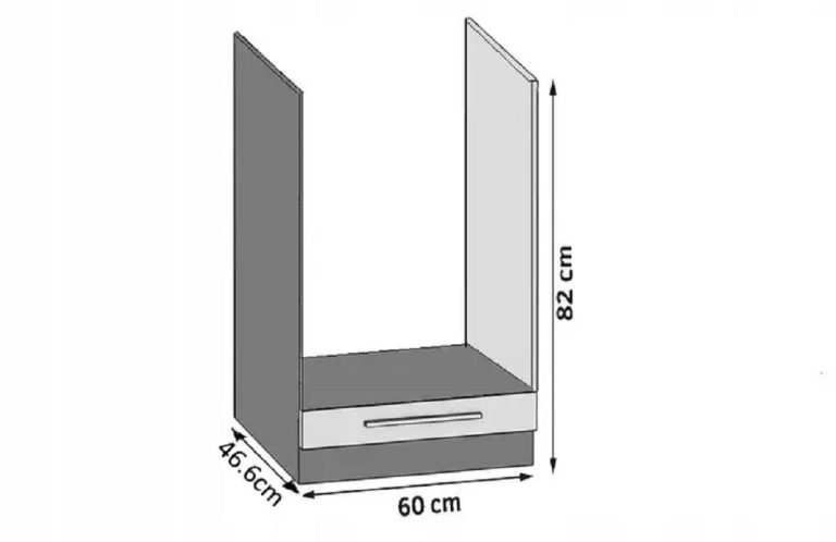 Armoire de cuisine à four TOR SDP60/0/WT/GW/0/E