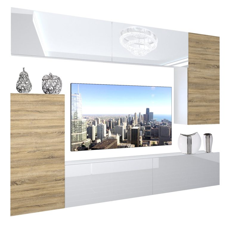 Meuble mural Nexum 121 NEX 8/0/W/WDSDSW/0/0/PP