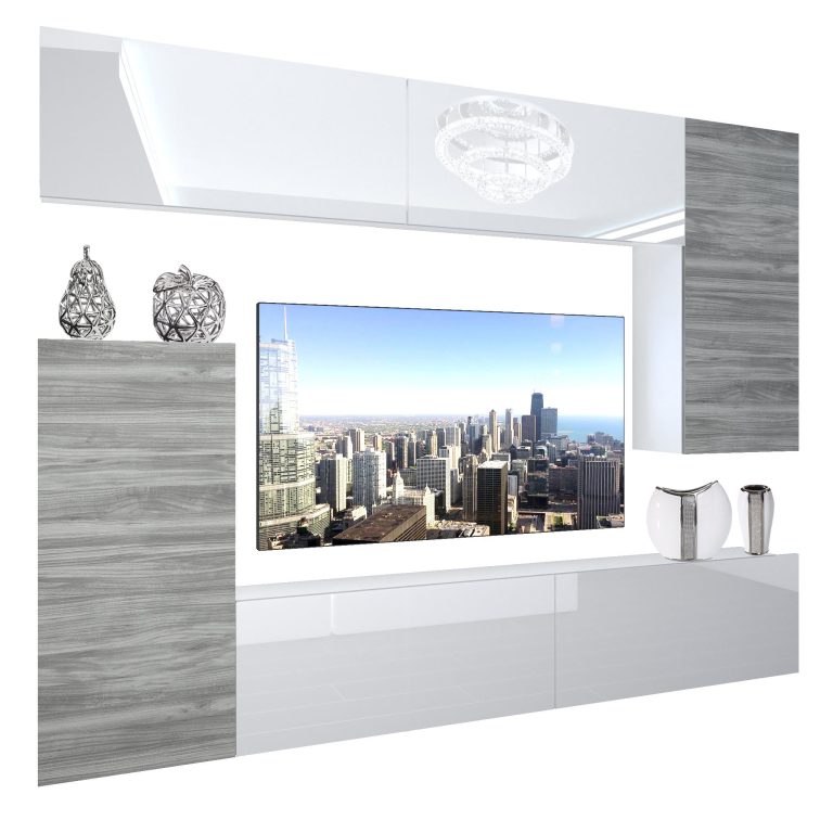 Meuble mural Nexum 119 NEX 8/0/W/WGW1WGW1/0/0/PP