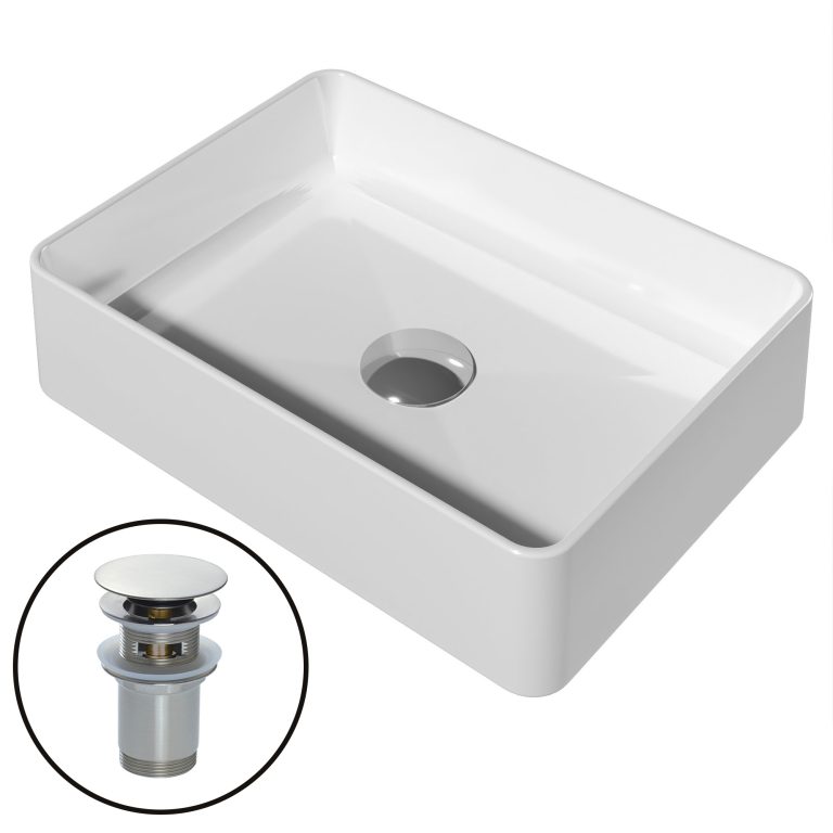 Ensemble de meubles de salle de bain Euphoria EUP P 90L/0/W/W/0/BK/MB